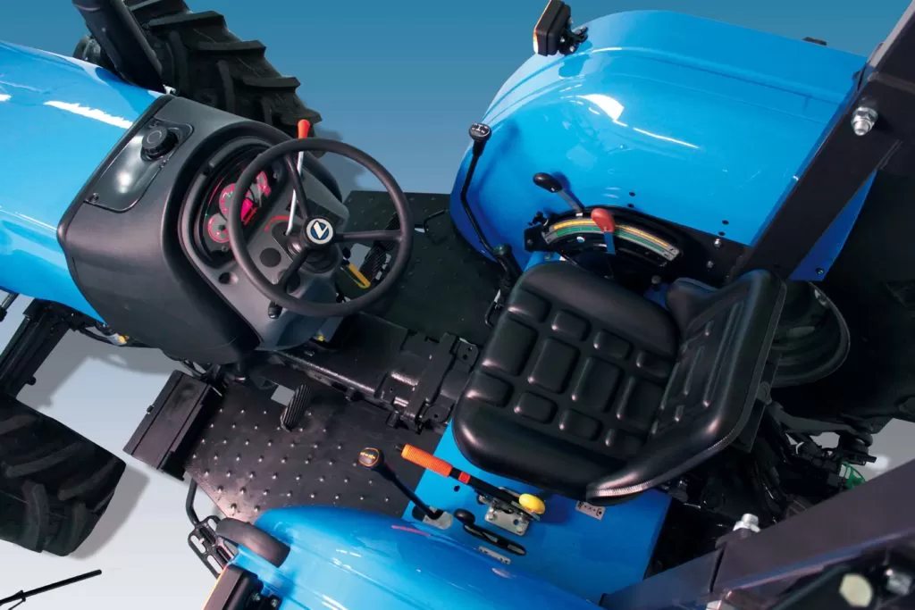 Puesto de conducción de un tractor Landini